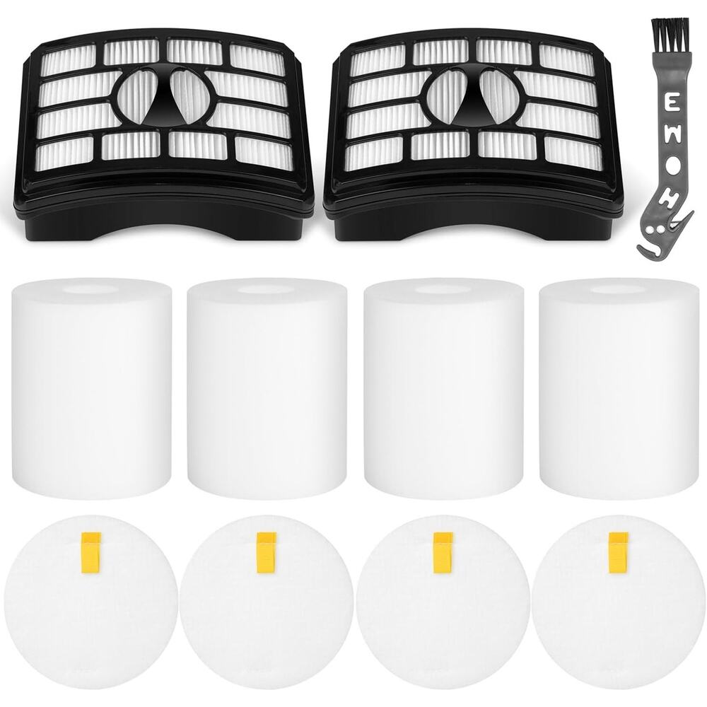 2+4 Pack for Shark NV680 Rotator Filter Replacement DuoClean Power Lift Away Spe